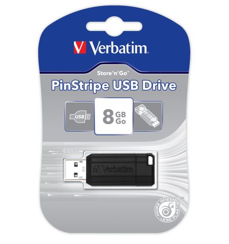 Verbatim 8GB USB Drive Black
