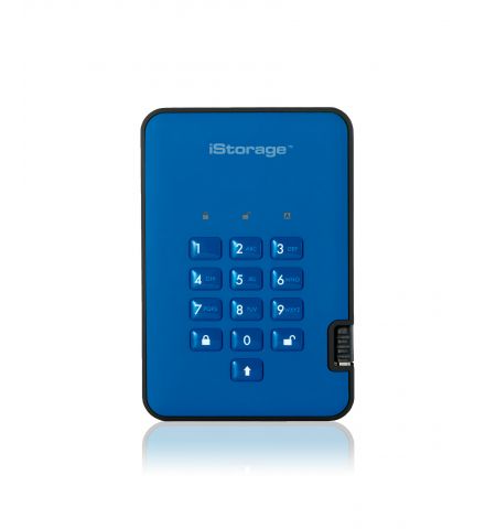 iStorage diskAshur2 256-bit 1TB Blue