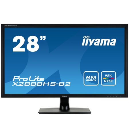 iiyama ProLite 28" VA HD Black DP