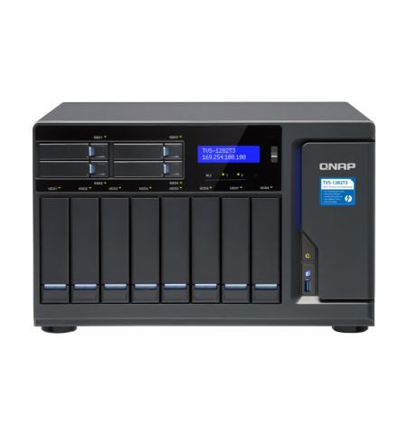 QNAP TVS-1282T3-i7-64G/48TB-REDP 12 Bay