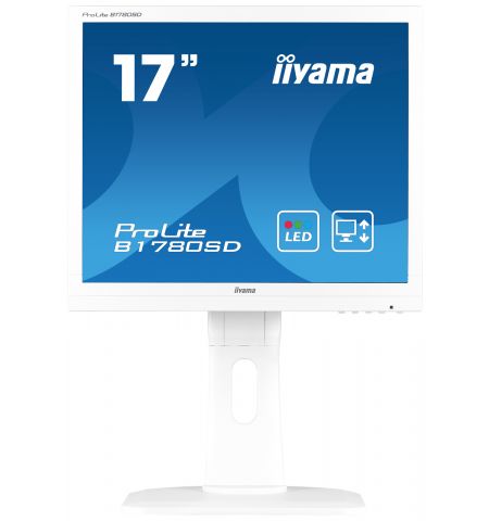 iiyama ProLite 17" 5:4 Wht Height Adjust