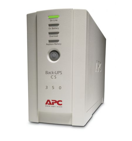 APC Back-UPS CS- 210 Watts / 350 VA-I/P