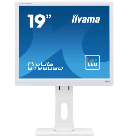 iiyama ProLite 19" 5:4 Wht Height Adjust