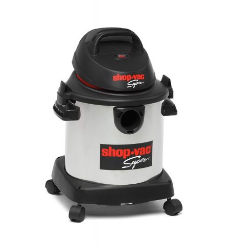 Shop Vac 5973224 Super Stainless Steel Vacuum Cleaner, 20 Litre, 1400 W, Silver 